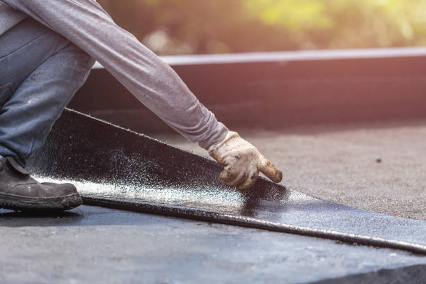 Professional Basement Waterproofing technician working in Vardaman, MS